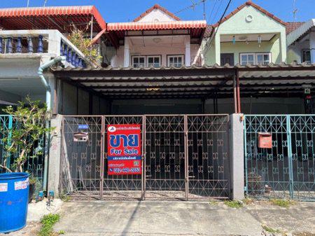 ขาย ทาวน์โฮม ขายด่วนหมู่บ้านเฟื่องฟ้า เทพารักษ์ ใกล้รถไฟฟ้า ทำเลดี สะดวกสบายพร้อมอยู่เฟื่องฟ้า7 88 ตรม. 22 ตร.วา