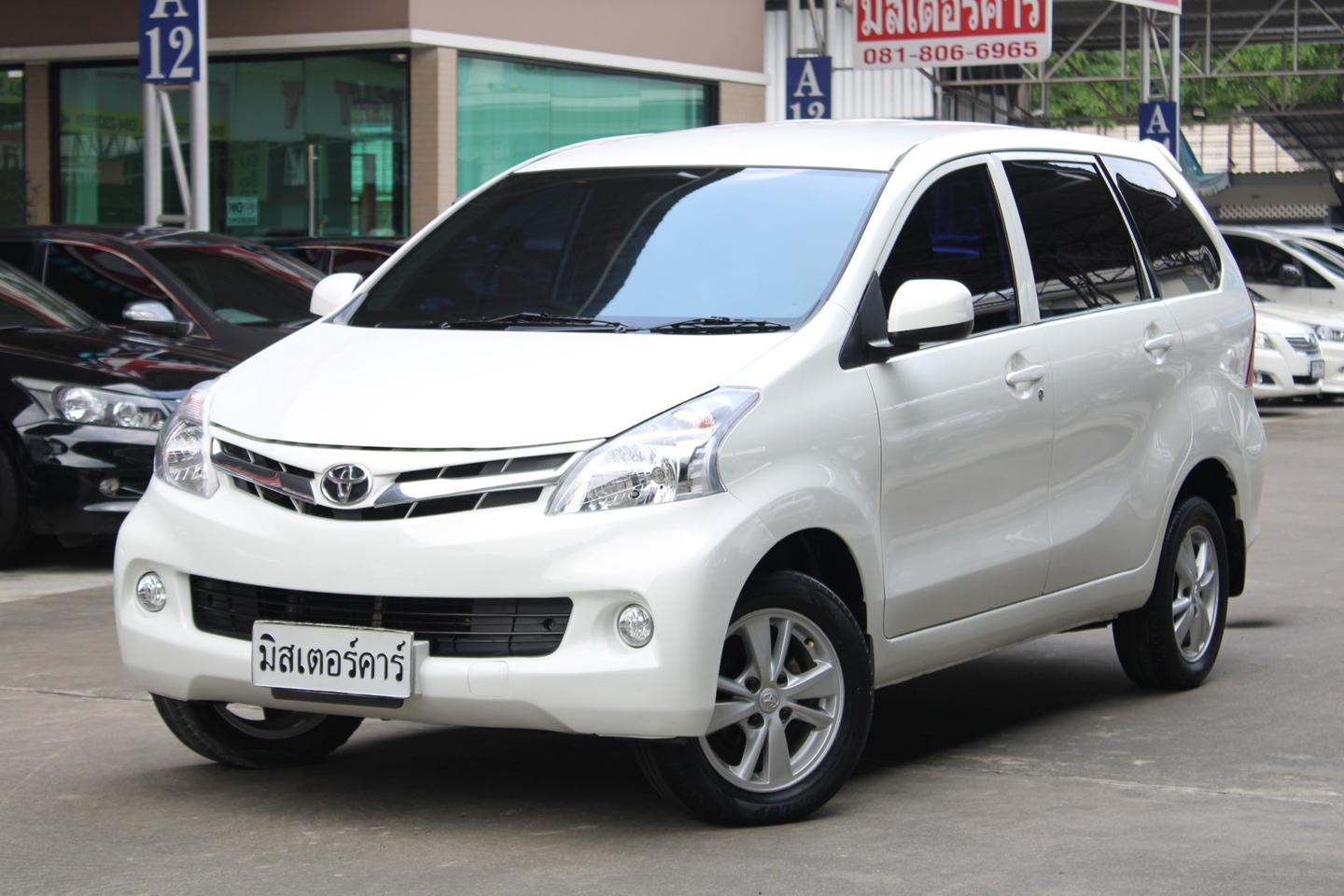 2014 TOYOTA AVANZA 1.5 G *ฟรีดาวน์ แถมประกันภัย อนุมัติเร็ว