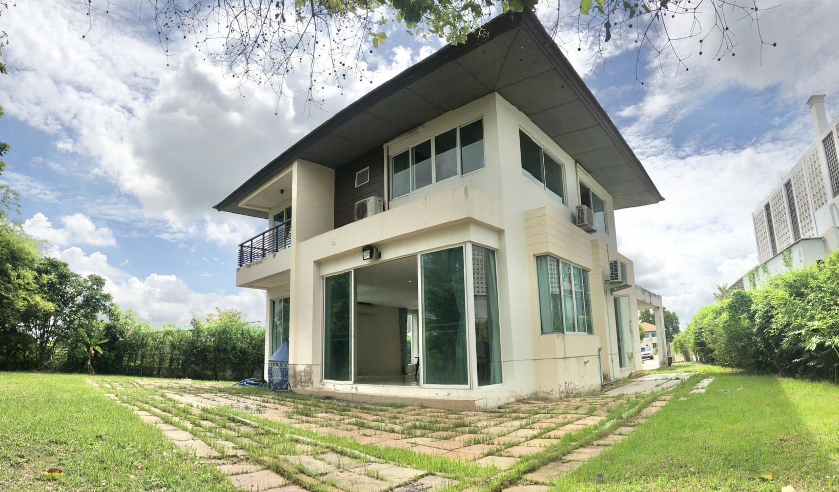 ขายบ้านเดี่ยวริมน้ำ หมู่บ้านการ์เด้น ลากูน่า อ่อนนุช-สุวรรณภูมิ เมืองฉะเชิงเทรา. รูปที่ 1