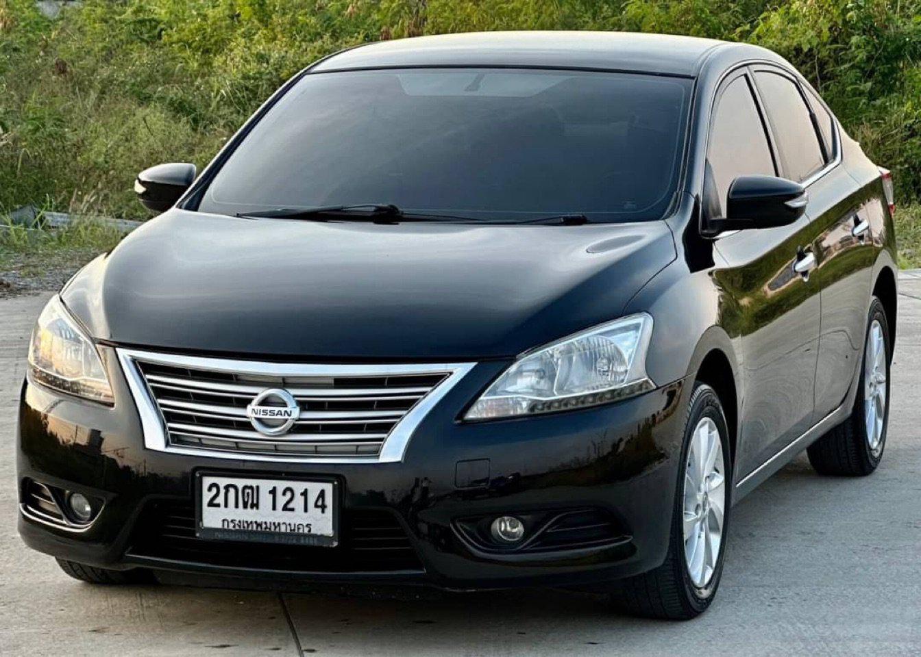 Nissan Sylphy 1.8V Navi Top A/T ปี2013 สีดำ รูปที่ 1