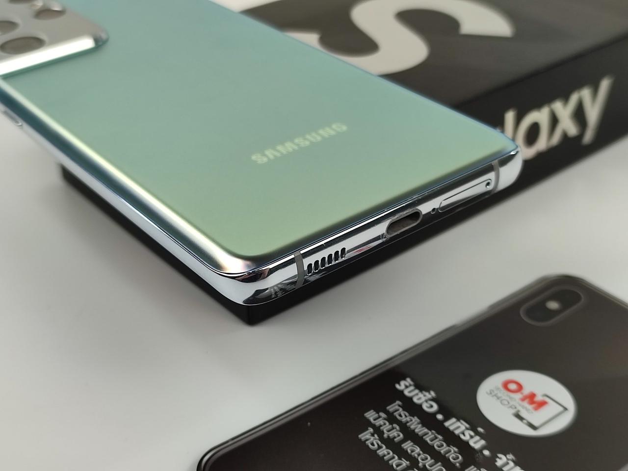 ขาย/แลก Samsung S21Ultra 5G 12/256 Snap888 2Sim HK สภาพสวย แท้ ครบยกกล่อง เพียง 23,900 บาท  รูปที่ 5