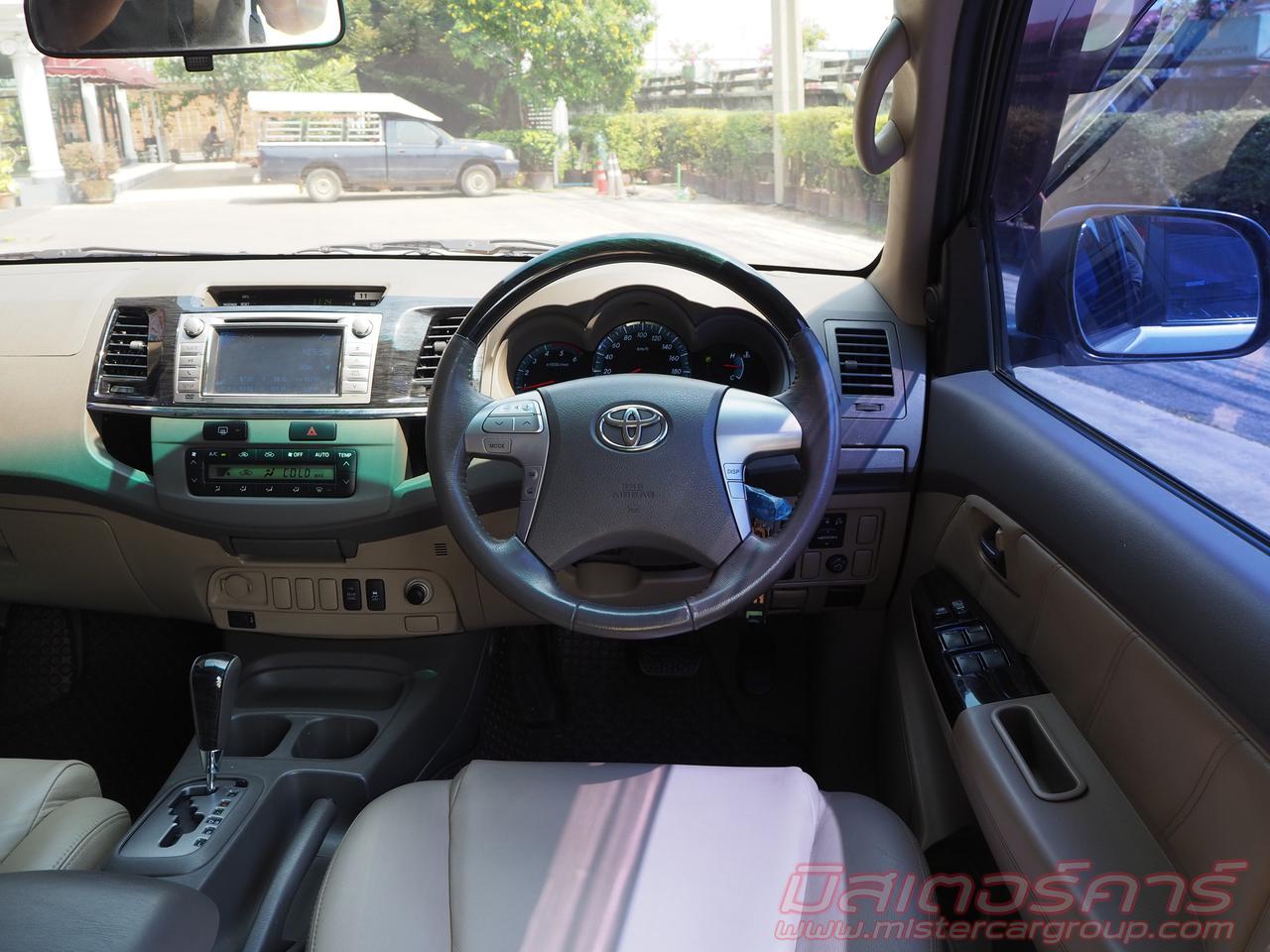 2012 TOYOTA FORTUNER 3.0 V VNTURBO *ดบ.เริ่ม 2.79% ฟรีดาวน์ แถมประกันภัย รูปที่ 6