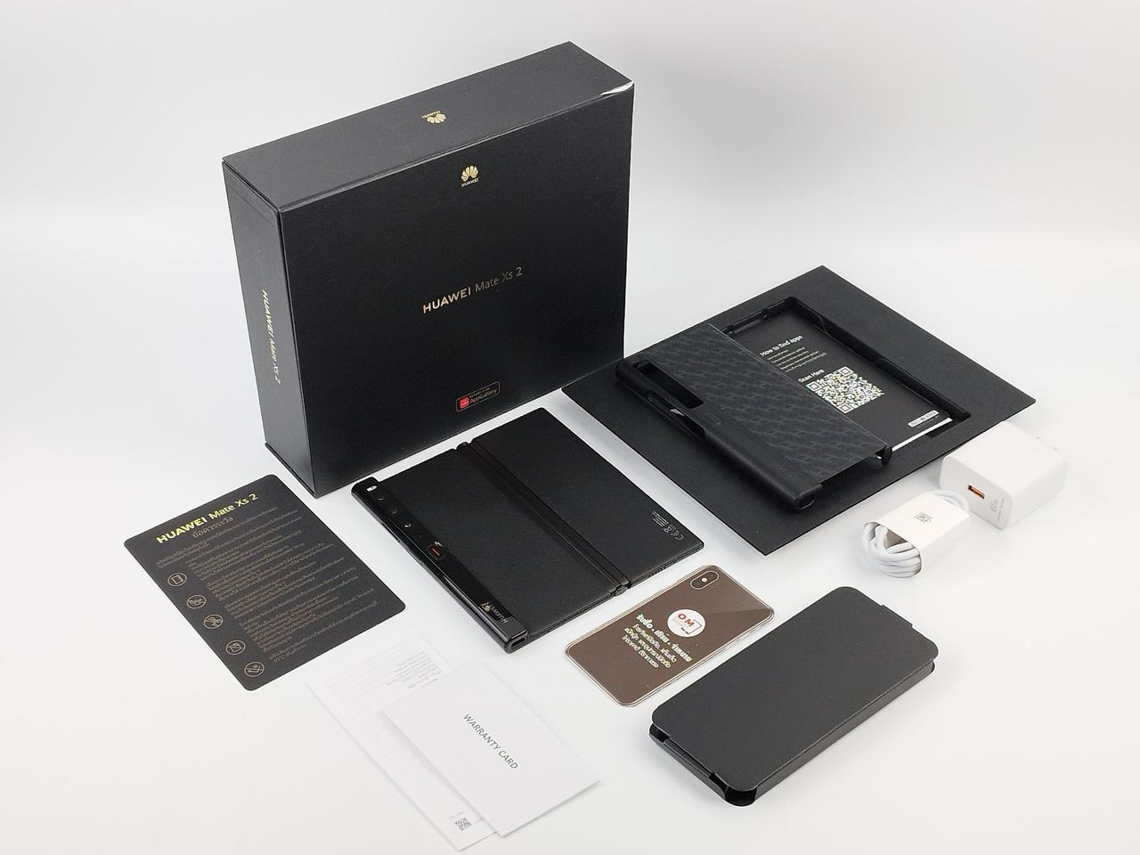 ขาย/แลก Huawei Mate XS2 4G 8/512 สี Black ศูนย์ไทย ประกันศูนย์ 24/10/2566 สวยมาก แท้ ครบกล่อง เพียง 42,900 บาท
