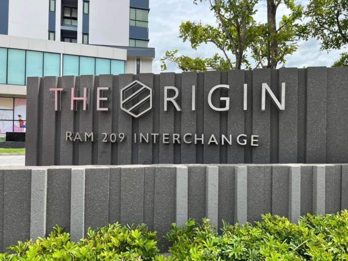 ห้องใหม่ให้เช่า@The Origin Ram 209 Interchange  คอนโดใหม่ทำเลดีมาก มีนบุรี-ร่มเกล้า