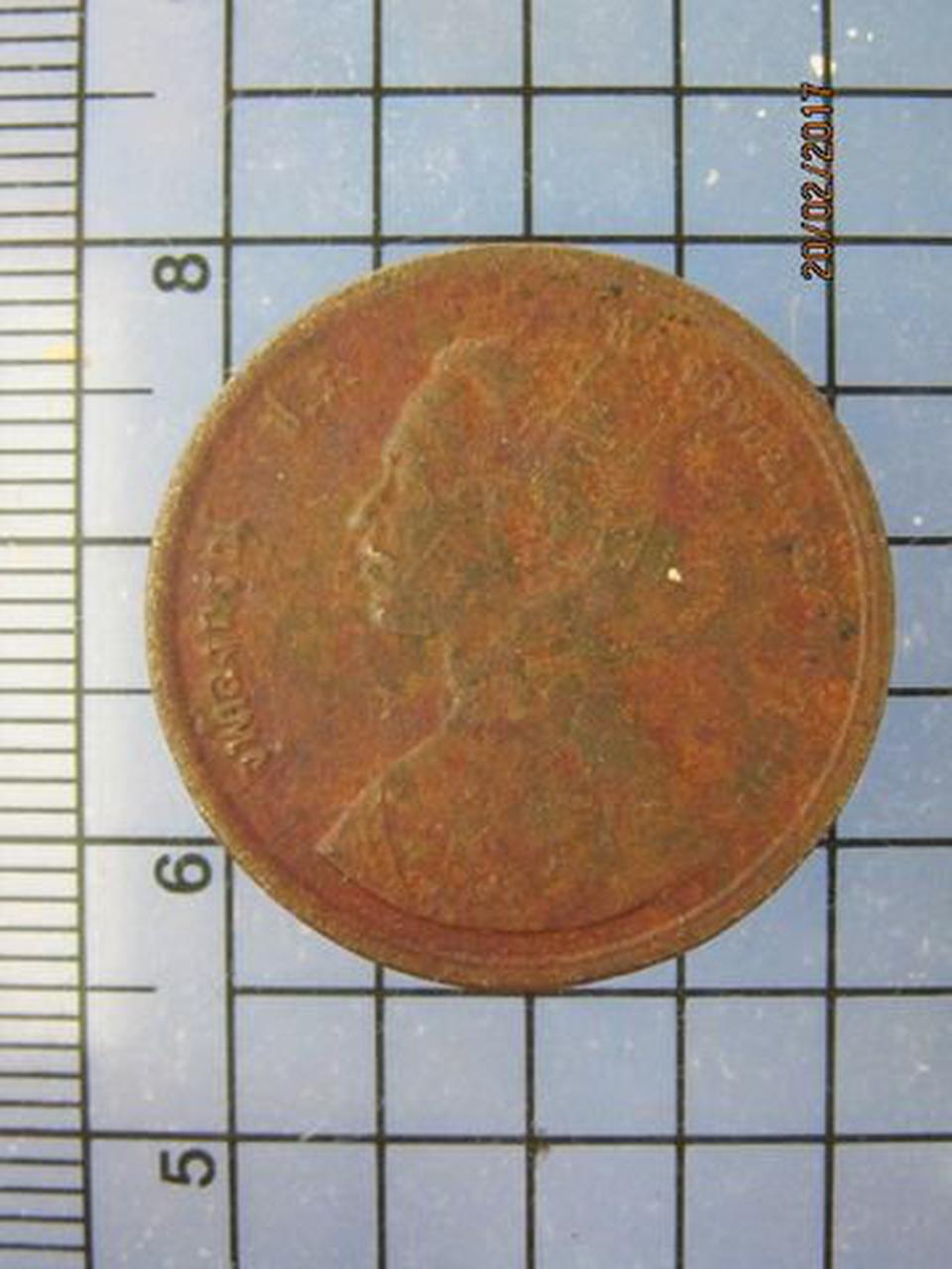 2781 เหรียญทองแดง หนึ่งอัฐ รศ.118 ตราพระสยามเทวาธิราช สร้างป