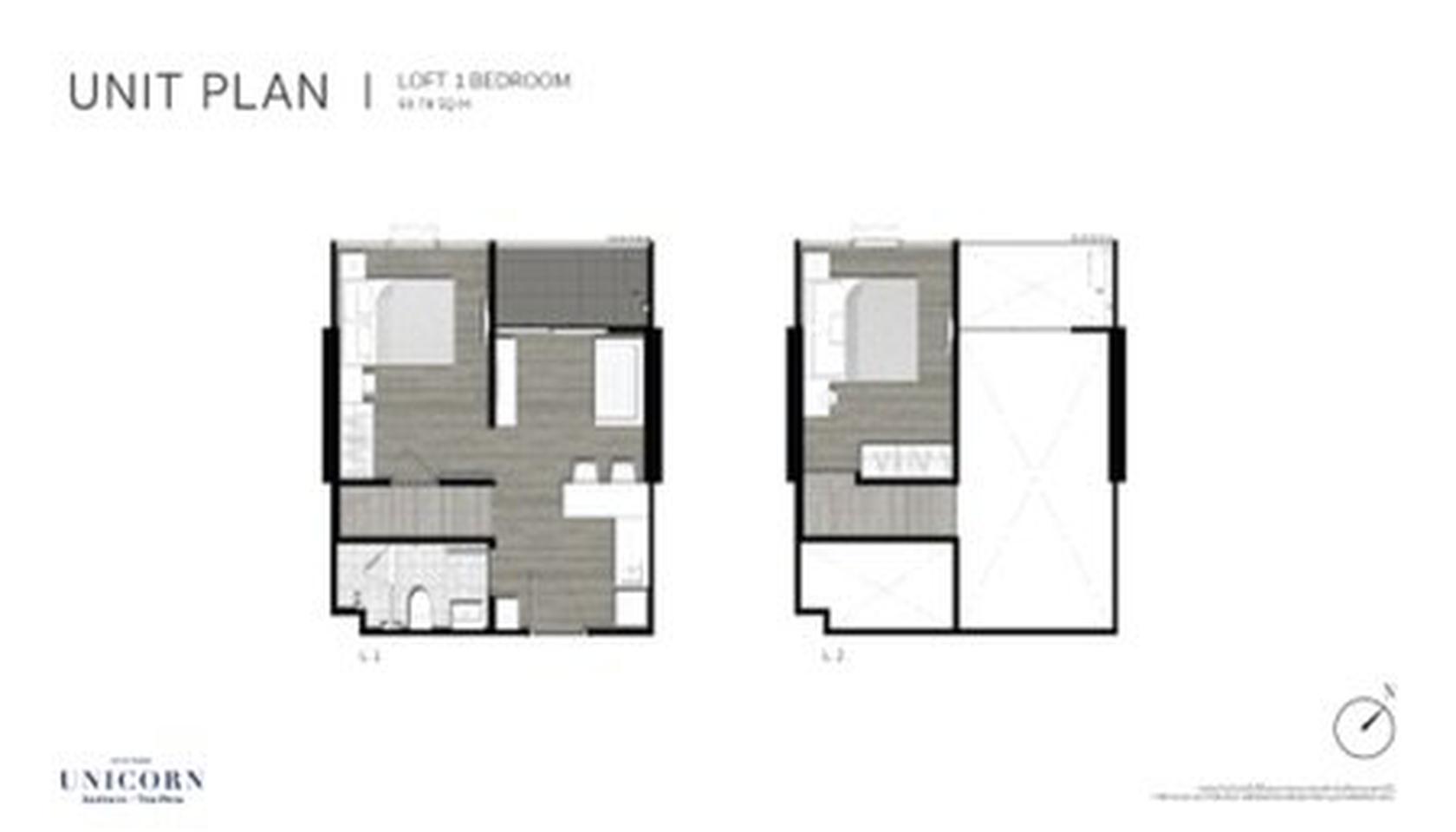 ขาย คอนโด อัลติจูด ยูนิคอร์น สาทร-ท่าพระ 50.8 ตรม. Duplex 2 ห้องนอน 150 เมตรจาก BTS ตลาดพลู ส่วนกลางอลังการ 6 ชั้น รูปที่ 4