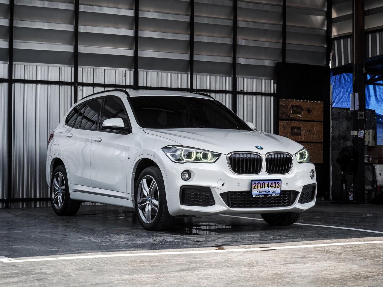 BMW X1 ดีเซล M Sport รุ่น Top สุด ปี 2021 สีขาว
