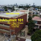 Sale Land 1.5Rai at Sukhumvit plus Office building and house with private pool at Best Price รูปเล็กที่ 3