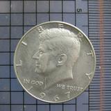 เหรียญ half dollar(Kennedy) 1967, 1964, 1959 เนื้อเงิน น้ำหน