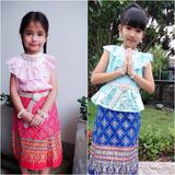 ชุดผ้าไทยเด็กหญิง