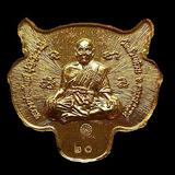 เหรียญหน้าเสือ หลวงพ่อพัฒน์ รุ่น พยัคฆ์๕แผ่นดิน วัดธารทหาร(ห้วยด้วน) รูปเล็กที่ 2