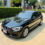  #BMW 116i M Sport F20 สีดำ ปี 2014 ไมล์ 69,000 กม 
