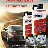 แบรนด์ "HERIOS" Emergency Tire Inflator & Sealer Puncture Repair ความจุ 450 ml.