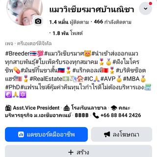 รูปโปรไฟล์ ของ Nicha Cattery